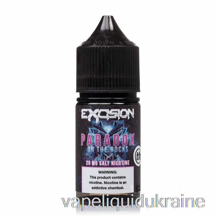 Vape Ukraine Paradox on Ice - Excision Salt - Alt Zero - 30mL 20mg